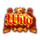 deluxe wilds red wild symbol icon