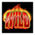 diamond inferno wild symbol icon