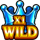 diamond style wild 1 symbol icon