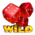 dice and roll christmas edition wild symbol icon