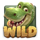 dino drop wild symbol icon