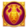 dionysus golden wild symbol icon