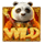 double fortune panda wild symbol icon