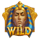 egyptian king wild symbol icon