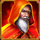 fire blaze orange wizard wild symbol icon