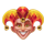 fire joker 100 wild symbol icon