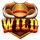fire stampede 2 wild symbol icon