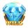 flaming stallion blitz wild symbol icon