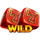 fortune dice wild symbol icon