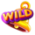 fruitful wheel wild symbol icon