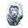 full moon white king symbol wild icon
