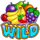 giga fruits wild symbol icon