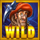 gold and crystals wild symbol icon