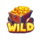gold madness wild symbol icon