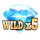 gold mint 7s deluxe wild symbol icon