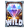 gold nugget rush hold and win wild symbol icon