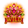 gold of diwali hold and win wild symbol icon