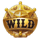 gold west wild symbol icon