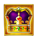 golden crown booster wild symbol icon