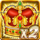 golden crown extreme dice wild 2 symbol icon