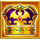 golden crown halloween wild symbol icon