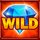 golden diamonds 20 extreme wild symbol icon
