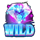golden disco em wild symbol icon