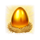 golden gallina wild egg symbol icon