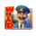 golden rails express wild symbol icon