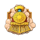 golden railway journey wild symbol icon
