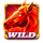 grand mustang wild symbol icon
