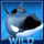 great blue wild symbol icon