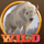 great white buffalo wild symbol icon