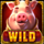 greedy fortune pig wild 2 symbol icon