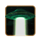 green and wild expanding wild symbol icon