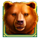 grizzly strike lucky cache wild symbol icon