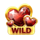 hearts and stars wild symbol icon
