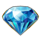 hot diamonds 5 wild symbol icon