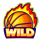 hot dunk wild symbol icon