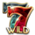 hyper lucky 7 wild symbol icon