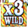 jingle 7s hold and win wild 3 symbol icon