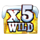 joker gifts 7s wild x5 symbol icon