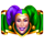 juicy joker wild symbol icon