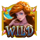 ka gaming mermaid princess wild symbol icon