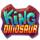 king dinosaur wild symbol icon