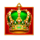 kingdom crown wild symbol icon