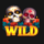 la fiesta de muertos wild symbol icon