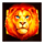 lion gems hold and win lion symbol icon