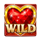 locked hearts 10 wild heart symbol icon