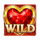 locked hearts 20 wild symbol icon